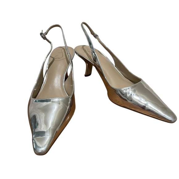 Sam Edelman Silver Heels - Picture 5 of 12